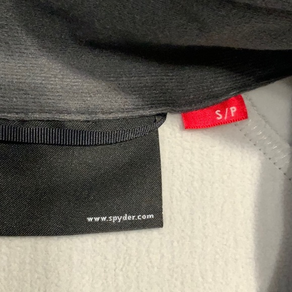 Spyder Mens Pullover Zip Up Sweater Size S EUC - Picture 5 of 10